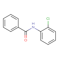 Chemical structure of N-(2-chlorophenyl)benzamide - CSSB00017283554