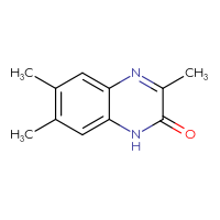 Chemical structure of 3,6,7-trimethyl-1,2-dihydroquinoxalin-2-one - CSSB00000243218