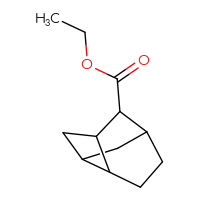 Chemical structure of ethyl tricyclo[3.3.1.0²,⁷]nonane-6-carboxylate - CSSB04902428388