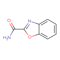 Chemical structure of 1,3-benzoxazole-2-carboxamide - CSSB00000092612