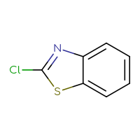 Chemical structure of 2-chloro-1,3-benzothiazole - CSSB00000230197