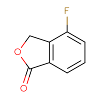 Chemical structure of 4-fluoro-1,3-dihydro-2-benzofuran-1-one - CSSB00009861802