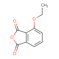 Chemical structure of 4-ethoxy-1,3-dihydro-2-benzofuran-1,3-dione - CSSB00010871860