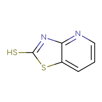 Chemical structure of [1,3]thiazolo[4,5-b]pyridine-2-thiol - CSSB00000116916