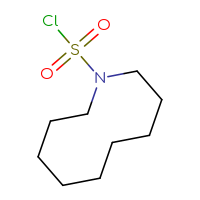 Chemical structure of azecane-1-sulfonyl chloride - CSSB02129261483