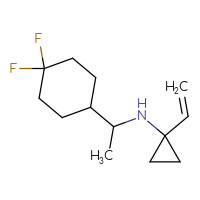 C13H21F2N