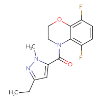 C15H15F2N3O2