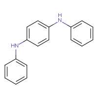 Chemical structure of N1,N4-diphenylbenzene-1,4-diamine - CSSB00000020404