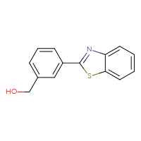 Chemical structure of [3-(1,3-benzothiazol-2-yl)phenyl]methanol - CSSB00015346278