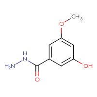 Chemical structure of 3-hydroxy-5-methoxybenzohydrazide - CSSB00010668073