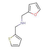 Chemical structure of [(furan-2-yl)methyl][(thiophen-2-yl)methyl]amine - CSSB00000184478