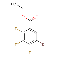 Chemical structure of ethyl 5-bromo-2,3,4-trifluorobenzoate - CSSB00010167423