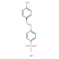 Chemical structure of sodium 4-[2-(4-aminophenyl)diazen-1-yl]benzene-1-sulfonate - CSSB00121571039