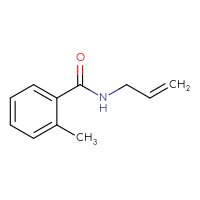 Chemical structure of 2-methyl-N-(prop-2-en-1-yl)benzamide - CSSB00000160325