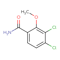 Chemical structure of 3,4-dichloro-2-methoxybenzamide - CSSB00015638657
