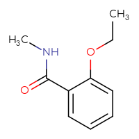 Chemical structure of 2-ethoxy-N-methylbenzamide - CSSB00000192143