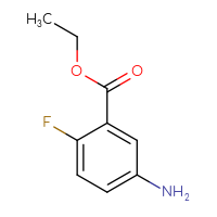Chemical structure of ethyl 5-amino-2-fluorobenzoate - CSSB00011220623