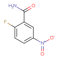 Chemical structure of 2-fluoro-5-nitrobenzamide - CSSB00011293813