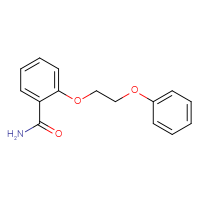 Chemical structure of 2-(2-phenoxyethoxy)benzamide - CSSB00020585558
