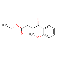 Chemical structure of ethyl 4-(2-methoxyphenyl)-4-oxobutanoate - CSSB00005553360