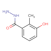 Chemical structure of 3-hydroxy-2-methylbenzohydrazide - CSSB00013112528