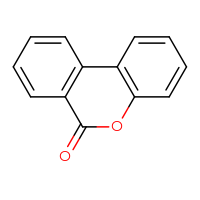 Chemical structure of 6H-benzo[c]chromen-6-one - CSSB00009881843