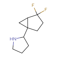 C10H15F2N