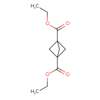 Chemical structure of 1,3-diethyl bicyclo[1.1.1]pentane-1,3-dicarboxylate - CSSB06835379033