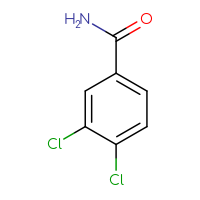 Chemical structure of 3,4-dichlorobenzamide - CSSB00000162198