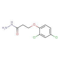 Chemical structure of 3-(2,4-dichlorophenoxy)propanehydrazide - CSSB00011408361