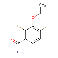 Chemical structure of 3-ethoxy-2,4-difluorobenzamide - CSSB00000061587