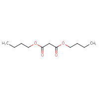 Chemical structure of 1,3-dibutyl propanedioate - CSSB00000034662