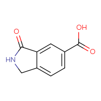 Chemical structure of 3-oxo-2,3-dihydro-1H-isoindole-5-carboxylic acid - CSSB00000092599
