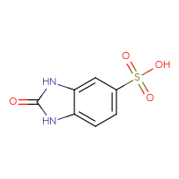 Chemical structure of 2-oxo-2,3-dihydro-1H-1,3-benzodiazole-5-sulfonic acid - CSSB00010008456