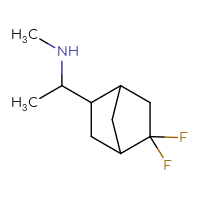 C10H17F2N
