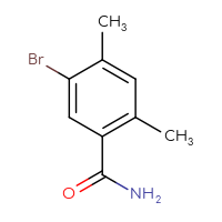Chemical structure of 5-bromo-2,4-dimethylbenzamide - CSSB00020890113