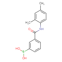 Chemical structure of {3-[(2,4-dimethylphenyl)carbamoyl]phenyl}boronic acid - CSSB00020605843