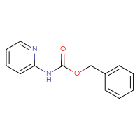 Chemical structure of benzyl N-(pyridin-2-yl)carbamate - CSSB00000026629