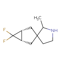 C10H15F2N