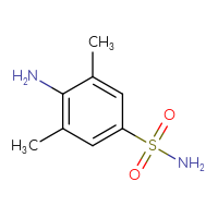 Chemical structure of 4-amino-3,5-dimethylbenzene-1-sulfonamide - CSSB00010070739