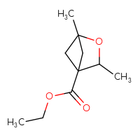 Chemical structure of ethyl 1,3-dimethyl-2-oxabicyclo[2.1.1]hexane-4-carboxylate - CSSB00121311191