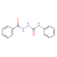 Chemical structure of N-[(phenylcarbamoyl)amino]benzamide - CSSB00000018336