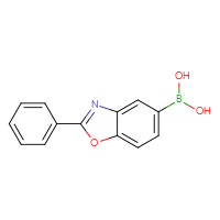 Chemical structure of (2-phenyl-1,3-benzoxazol-5-yl)boronic acid - CSSB00021028182