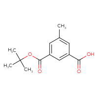 Chemical structure of 3-[(tert-butoxy)carbonyl]-5-methylbenzoic acid - CSSB00015205083