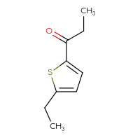 Chemical structure of 1-(5-ethylthiophen-2-yl)propan-1-one - CSSB00011214769