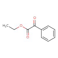 Chemical structure of ethyl 2-oxo-2-phenylacetate - CSSB00000204587