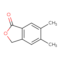 Chemical structure of 5,6-dimethyl-1,3-dihydro-2-benzofuran-1-one - CSSB00011010390