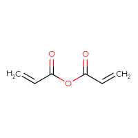 Chemical structure of prop-2-enoyl prop-2-enoate - CSSB00000065208