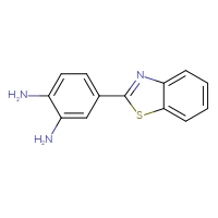 Chemical structure of 4-(1,3-benzothiazol-2-yl)benzene-1,2-diamine - CSSB00000701144