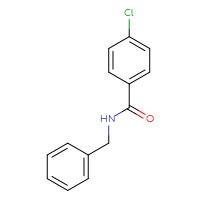 Chemical structure of N-benzyl-4-chlorobenzamide - CSSB00000153127